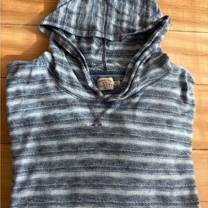 FAHERTY INDIGO Striped Blue Hoodie
SZ XXL MINT